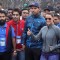 Yuvraj Singh and Neha Dhupia at Kolkata - Marathon