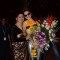 Urvashi Rautela poses with her Mom at Airport after returning India from Miss Universe Pageant