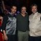 Sachit Patil, Sachin Khedekar and Mahesh Manjrekar at Premiere of Marathi Movie 'Natsamrat'