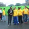 R. Madhavan and Gulshan Grover at Mumbai Marathon
