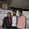 Rajkummar Rao and Mukesh Chhabra at Trailer Launch of 'Aligarh'