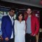 Javed Jaffrey, Lisa Ray and Krishna Chaturvedi at Promotions of 'Ishq Forever'