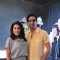 Sulaiman Merchant with Her Wife at Shane Falguni Brunch for Rustomjee