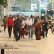 Aishwarya Rai with Daughter Aaradhya Bachcan and Abhishek Bachchan Snapped at Airport