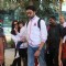 Abhishek Bachchan and Aishwarya Bachchan with Daughter Aaradhya Snapped at Airport