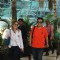 Adnan Sami and Wife Snapped at Airport