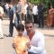Sohail Khan with his Kid at Arpita Khan's Baby Shower!