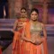 Parvathy Omanakuttan walks for Shaina NC at Make in India Bridal Couture Show