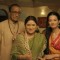 Shraddha with her mother and father