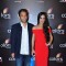 Tara Sharma with husband Roopak Saluja at Colors TV's Red Carpet Event