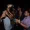 Arjun Kapoor clicks a selfie with Fans at Airport