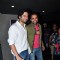 Ali Fazal and Abhay Deol at Special Screening of Batman V Superman