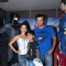 Chetan Hansraj with family at Special Screening of Batman V Superman
