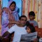 Paresh Rawal with his wife and children