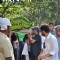 Sajid Ali at Funeral of Firoz Nadiadwala's Mother Munira Nadiadwala