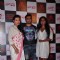 Sachin Joshi, Lisa Ray and Usha Jadhav at Press Meet of Veerappan