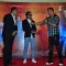 Boman Irani, Akshay Kumar and Riteish Deshmukh at Trailer Launch of the film 'Housefull 3'