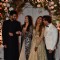 Abhishek Bachchan and Aishwarya Rai Bachchan at Karan - Bipasha's Star Studded Wedding Reception