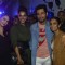 Randeep Hooda poses with Suchitra Pillai and Manasi Scott at G-Star Elwood 20th Anniversary Event