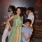 Sonu Niigam's Wife Madhurima and Son Neevan Niigam at Special Premiere of 'Sarabjit'