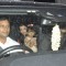 Aishwarya Rai Bachchan with daughter Aaradhya at Shilpa Shetty's Son Vivan's 4th B'day Celebration