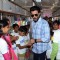 Anil Kapoor interacts with the kids at Anil Kapoor was spotted at Plan India Event
