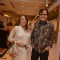 Sanjay Khan and Zarin Khan at Nargis Dutt Foundation's Art Event