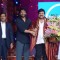 Akkineni Nagarjuna felicitates Chiranjeevi at 'Cinemaa Awards 2016'