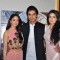 Sandeepa Dhar, Shiv Pandit and Natasa Stankovic during Promotions of film '7 Hours to go'