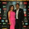 Lara Dutta with her husband at Star Studded 'IIFA AWARDS 2016'