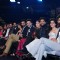 Rana Daggubati, Allu Arjun, Akhil Akkineni and Sayesha Saigal at SIIMA Awards 2016