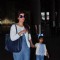 Airport Scenes: Twinkle Khanna returns from her holiday with daughter Nitara