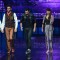 Varun Dhawan and Jacqueline Fernandez with Raghav on Dance Plus for Dishoom!