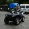 Dishoom entry by Varun Dhawan on Quad bike at Launch of Song 'Jaaneman Aah' from Dishoom