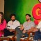 Riteish, Urvashi, Vivek and Aftab at Press meet of 'Grand Masti' on Piracy Issue