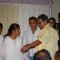 Salman Khan and Subhash Ghai at prayer meet of  Rajat Barjatya