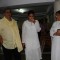 Subhash Ghai with his wife Mukta Ghai and daughter Meghna Ghai at prayer meet of  Rajat Barjatya