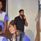 Cricketer Yuvraj Singh at Launch of Oppo F1S smartphone