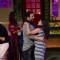 Akshay Kumar dances with a girl during Promotions of 'RUSTOM' at The Kapil Sharma Show