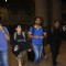 Mahendra Singh Dhoni snapped at airport