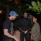 Saif Ali Khan, Riteish Deshmukh and Genelia D'Souza snapped post dinner