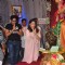 Soha Ali Khan with actor Harry Sachdeva takes Ganpati Darshan at 'Andheri Ka Raja'