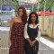 Surveen Chawla and Tannishtha Chatterjee at Press meet of 'Parched'