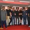 Farhan Akhtar, Arjun Kapoor and Ehsaan Noorani at Music Launch of 'Rock On 2'