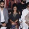 Kirti Kulhari, Amitabh Bachchan and Angad Bedi at Success meet of 'Pink'