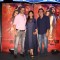 Raveena Tandon with Rakeysh Omprakash Mehra at Promotion of film 'Mirzya'