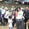 Divya Khosla with her son at NDTV Dettol Banega Swachh India event