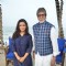 Amitabh Bachchan and Tisca Chopra at NDTV Dettol Banega Swachh India event