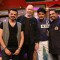 Shankar Ehsaan Loy on the sets of The Kapil Sharma Show