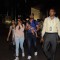 Harbhajan Singh with wife Geeta Basra and daughter snapped at airport